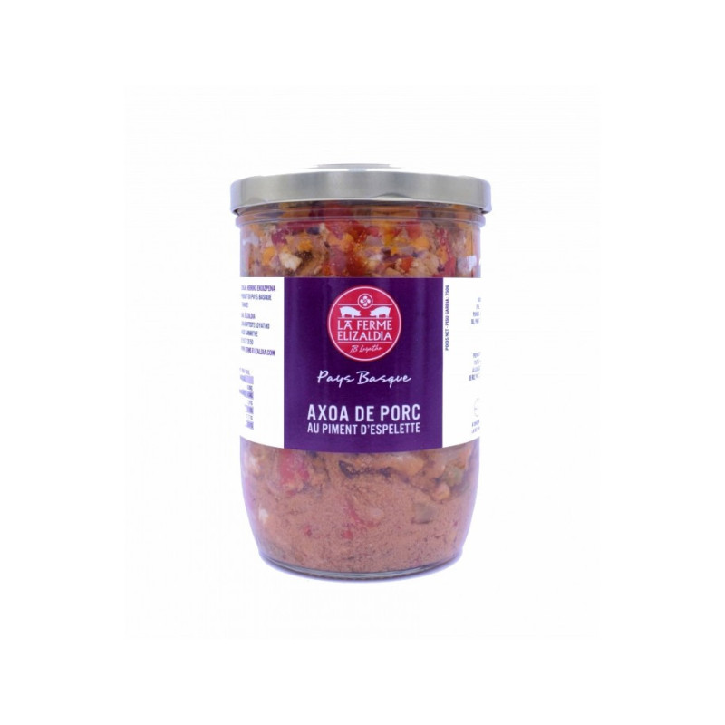 Axoa de porc 750gr - Ferme Elizaldia