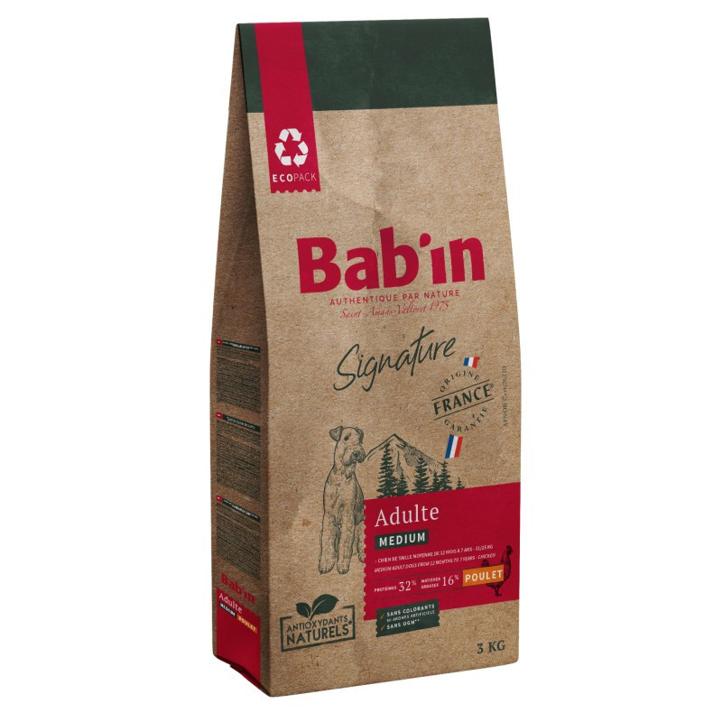 Medium adulte poulet - Babin Signature