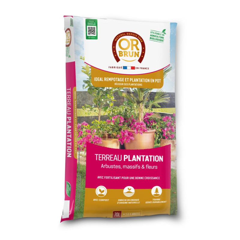 Terreau plantation