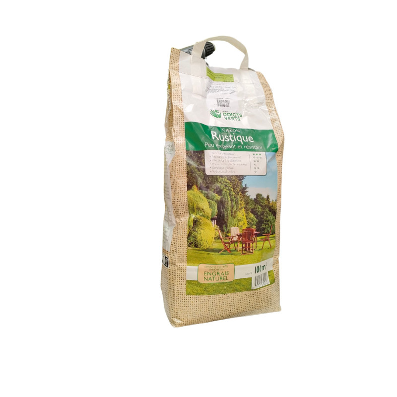 Gazon rustique - Les doigts verts