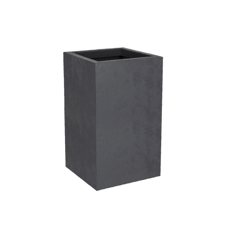 Pot carré haut Basalt - EDA