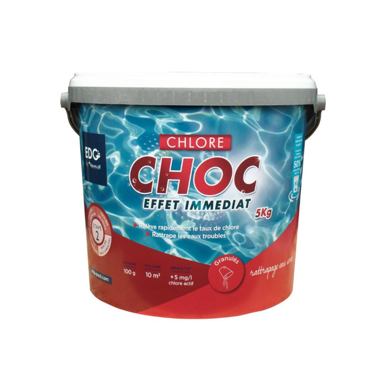 Chlore choc granulés - EDG