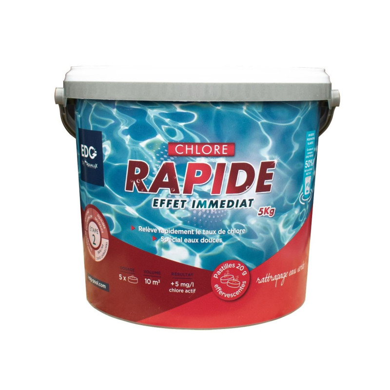 Chlore rapide pastille - EDG