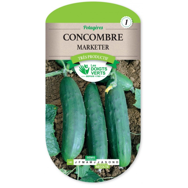 Concombre Marketer - Les doigts verts