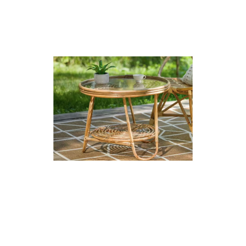 Table basse rotin - Jardiline