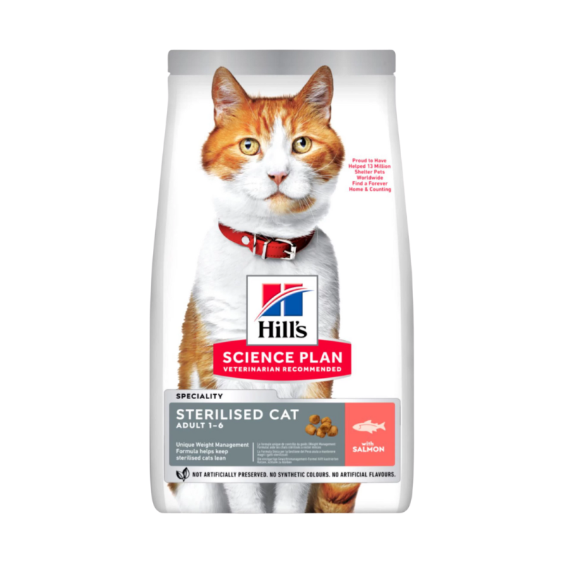 Feline young adult sterilised saumon - Hill's