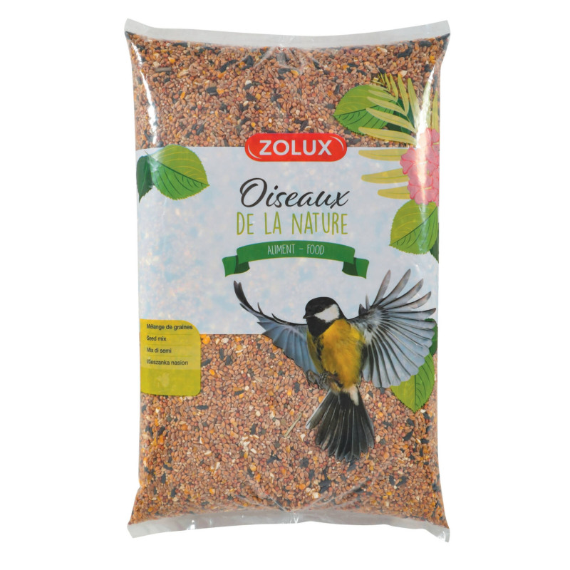 Mélange oiseaux du jardin