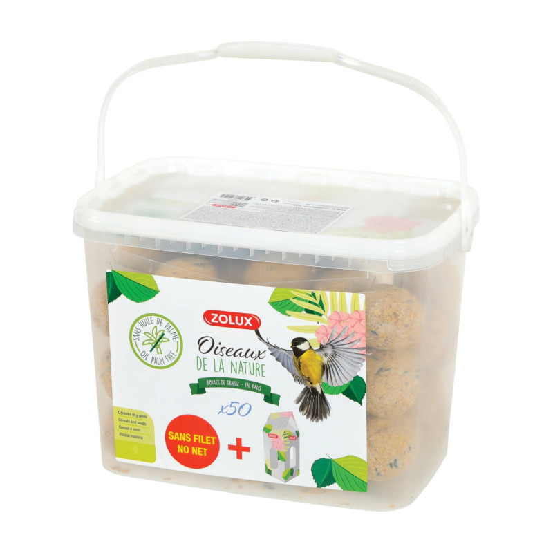 Boules de graisse seau x50