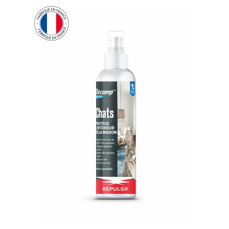 Répulsif chat intérieur 200 ml - Décamp
