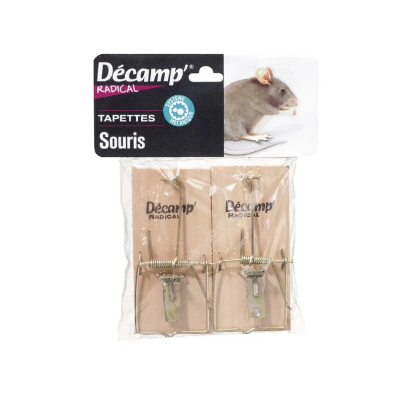 Tapettes à souris x2 – Décamp